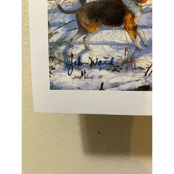Signed art by John ward - Picture 3 of 6